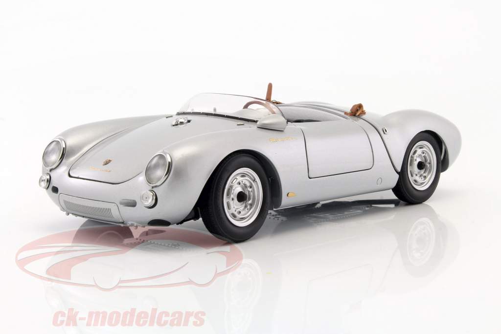 Porsche 550 Spyder anno di costruzione 1956 argento 1:18 Schuco