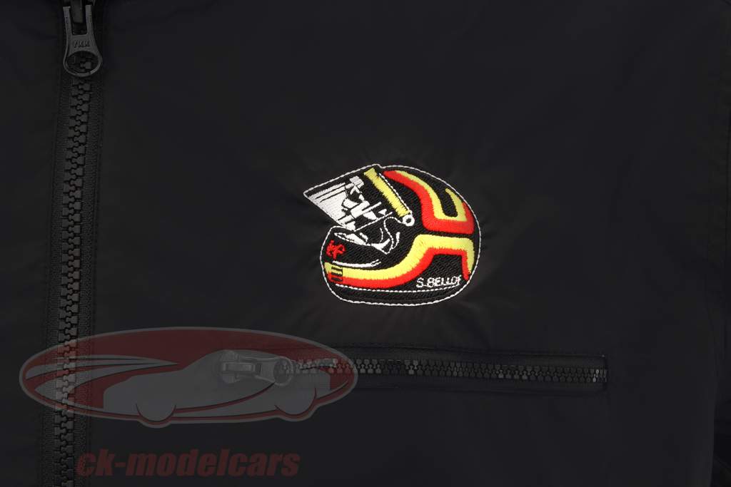 Stefan Bellof Racing giacca casco nero / rosso / giallo