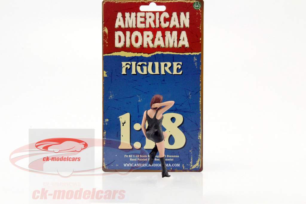 70er Jahre figur I 1:18 American Diorama