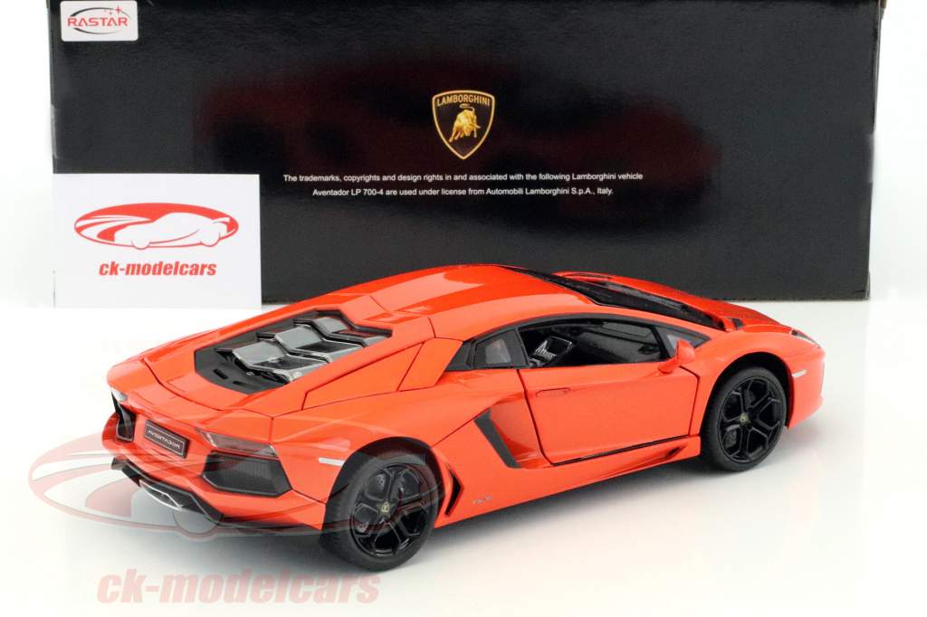 Lamborghini Aventador LP 700-4 orange 1:18 Rastar