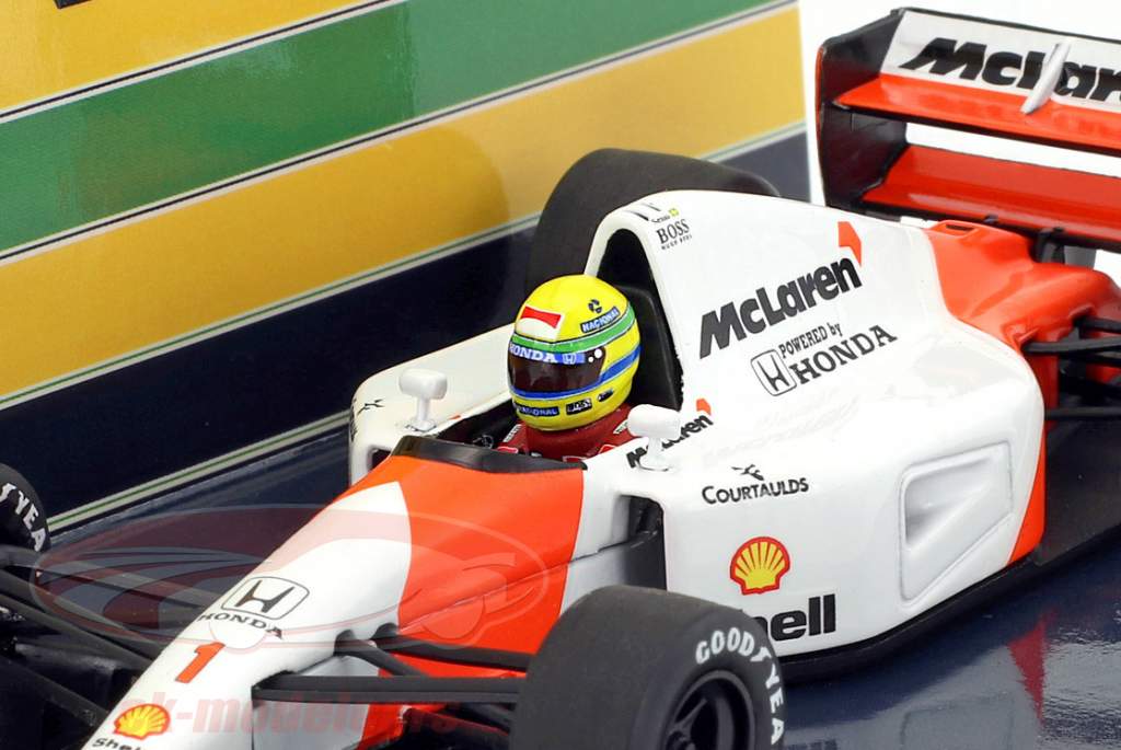 Minichamps 1 43 Ayrton Senna Mclaren Mp4 7 1 Formula 1 1992