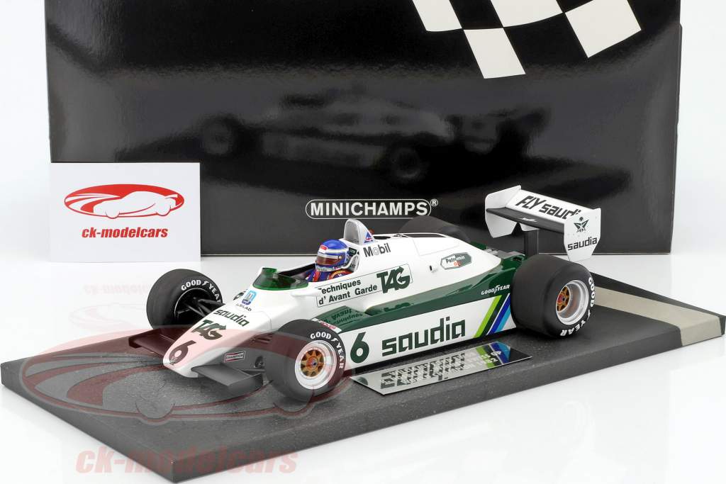 Keke Rosberg Williams FW08 #6 Winner Switzerland GP formula 1 World Champion 1982 1:18 Minichamps