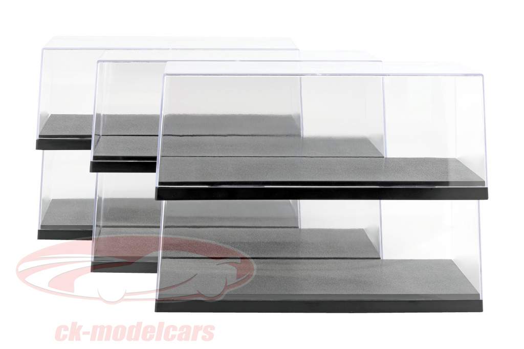 Showcase Plexiglass Clear Vision Acrylic Empty Vitrine Box Model Car 1:18  Exclus