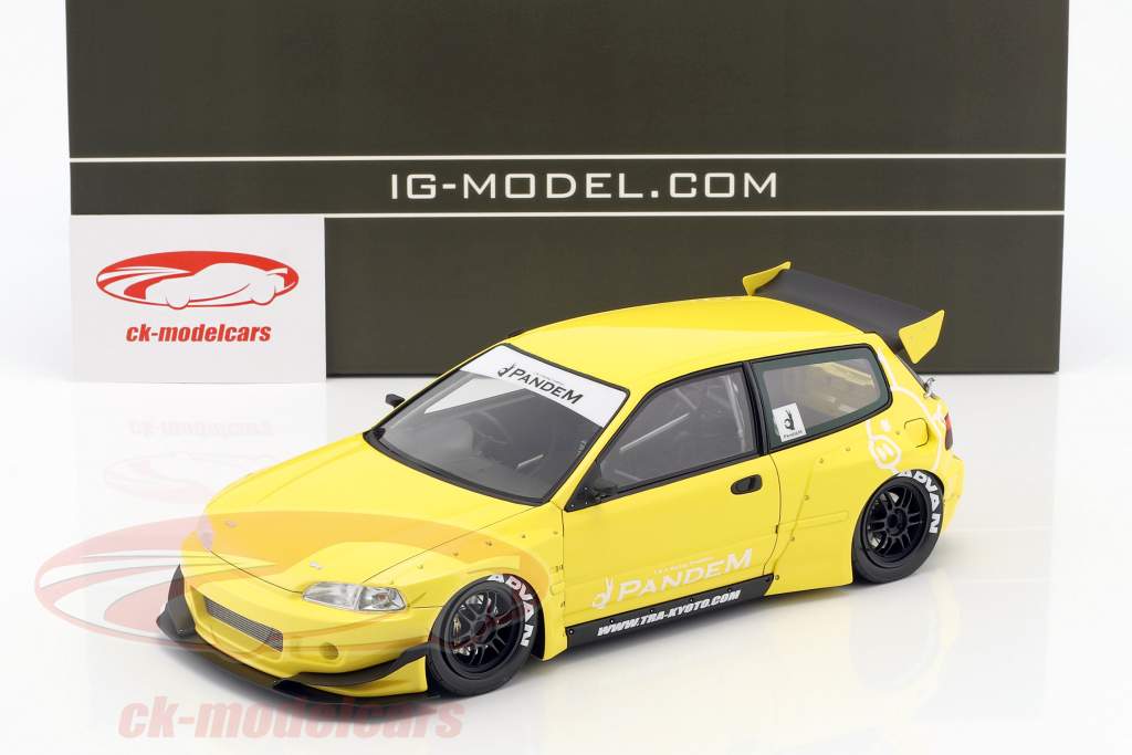 イグニッションモデル　1/18 PANDEM CIVIC (EG6) 1/18 IG Ignition Model Pandem Honda Civic EG6 (Air Force