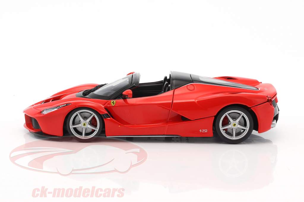 Kit De Montar Carro Ferrari Aperta 1/24 Preto Maisto 39133 - Miniaturas de Carros - Magazine Aapalhares