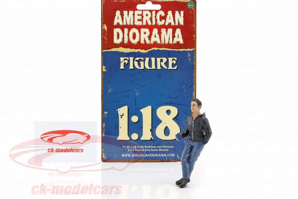 appeso fuori James cifra 1:18 American Diorama