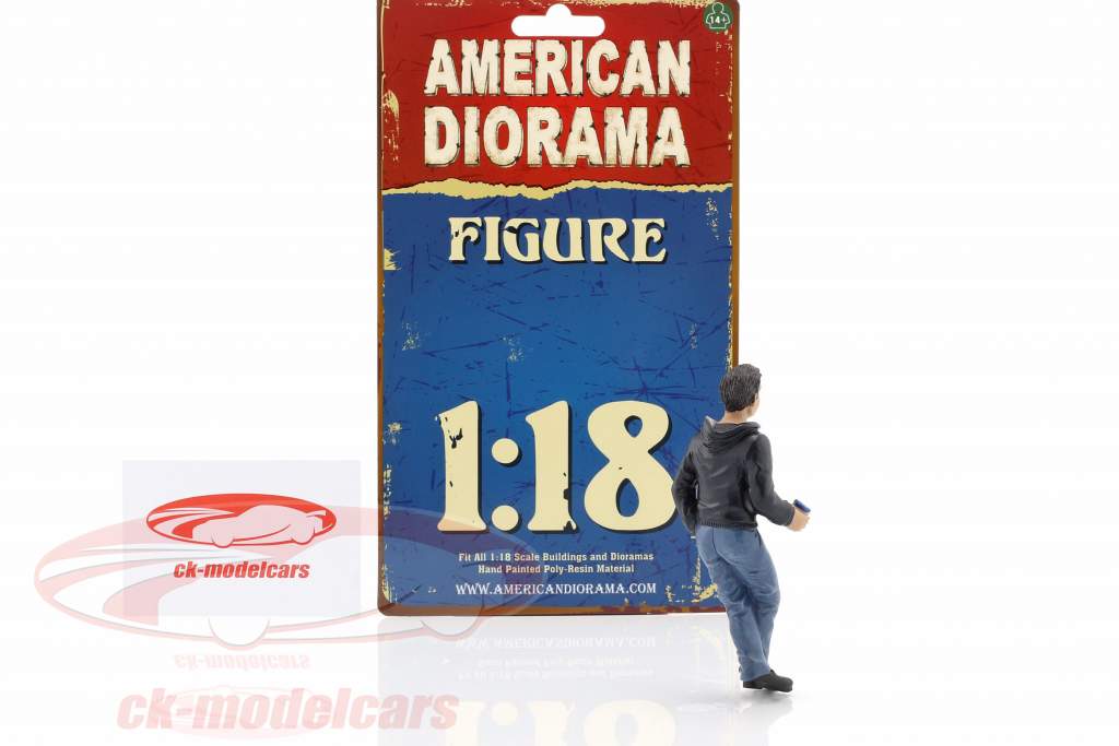 appeso fuori James cifra 1:18 American Diorama