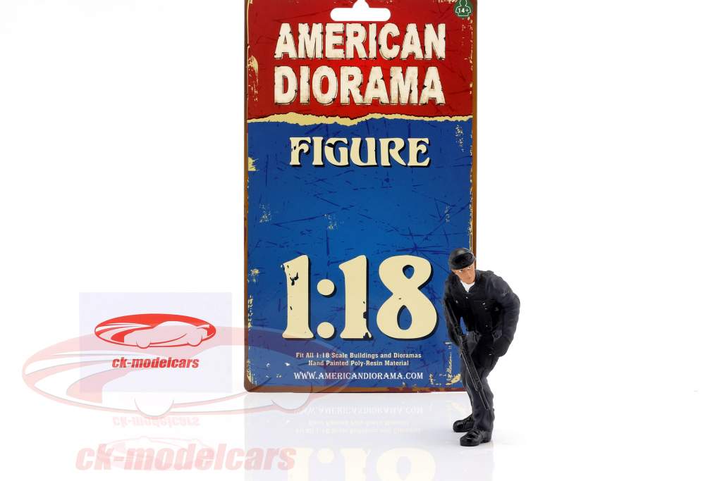 Swat Team atirador figura 1:18 American Diorama
