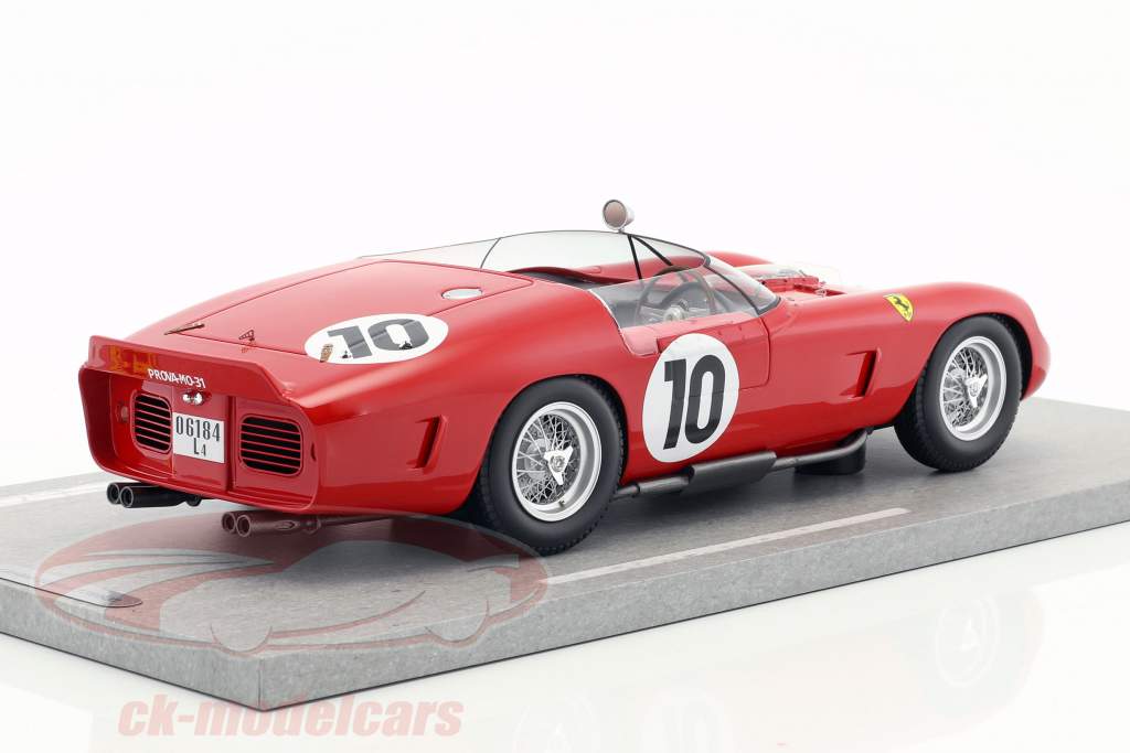 Ferrari 250 TR61 #10 ganador 24h LeMans 1961 Gendebien, Hill 1:18 BBR