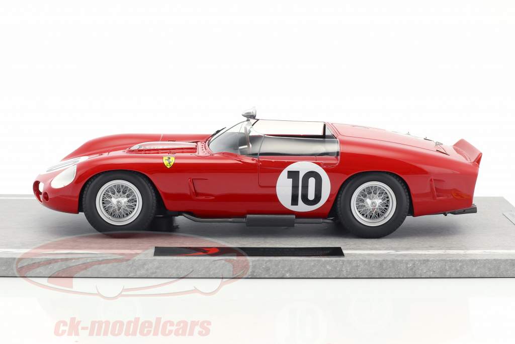 Ferrari 250 TR61 #10 vencedor 24h LeMans 1961 Gendebien, Hill 1:18 BBR