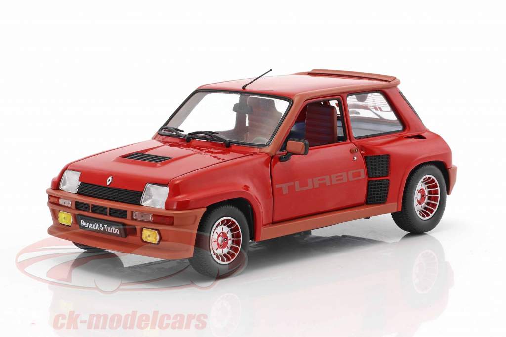Renault R5 Turbo 1 year 1982 red 1:18 Solido