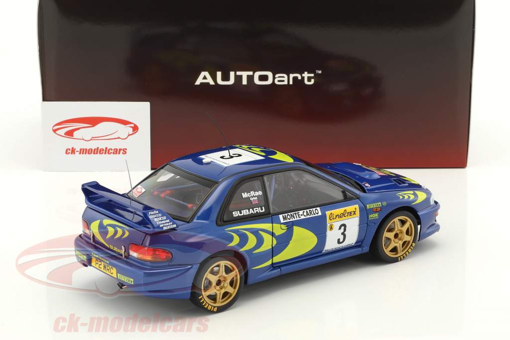 autoart 1/18 スバル インプレッサ WRC 1997 #3 1/18 AUTOart SUBARU IMPREZA WRC 1997 #3 COLIN MCRAE/NICKY GRIST
