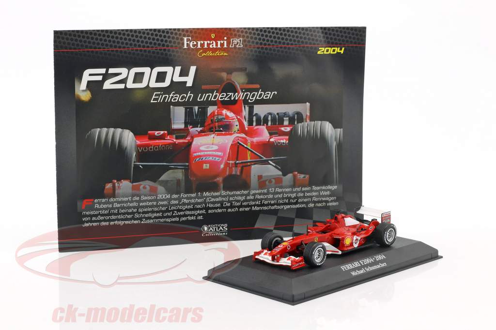 NEW 1:24 Missing Sponsors Decals F1 FERRARI F2004 - Michael - Foto 4