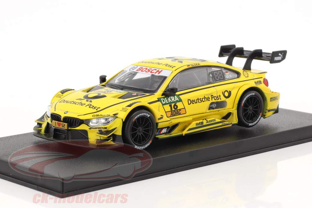 1/43 BMW M4 DTM 2017 Timo Glock Racing Car Model Diecast Vehicle Collection Toy 