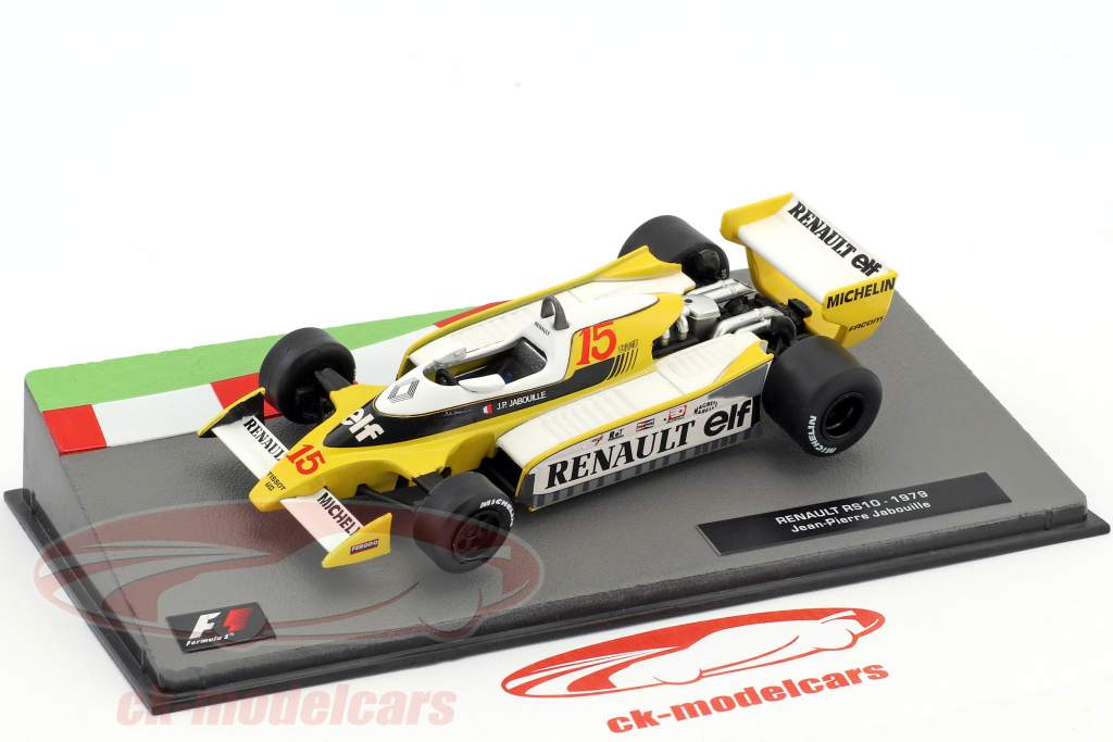 Jean Pierre Jabouille Renault RE20 Turbo 15 Formula 1980 1 18 GP Replicas Ubicaciondepersonas 