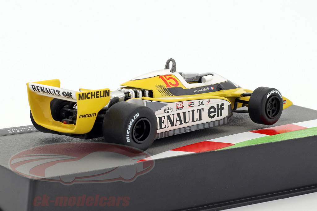 Jean-Pierre Jabouille Renault RS01 #15 formula 1 1979 1:43 Altaya