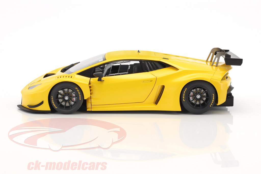 Lamborghini Huracan GT3 year 2015 yellow 1:18 AUTOart
