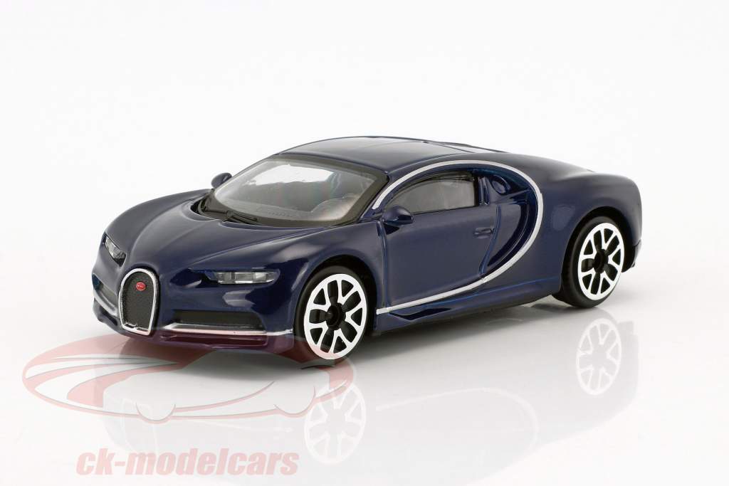 Bugatti Chiron dunkelblau 1:43 Bburago 