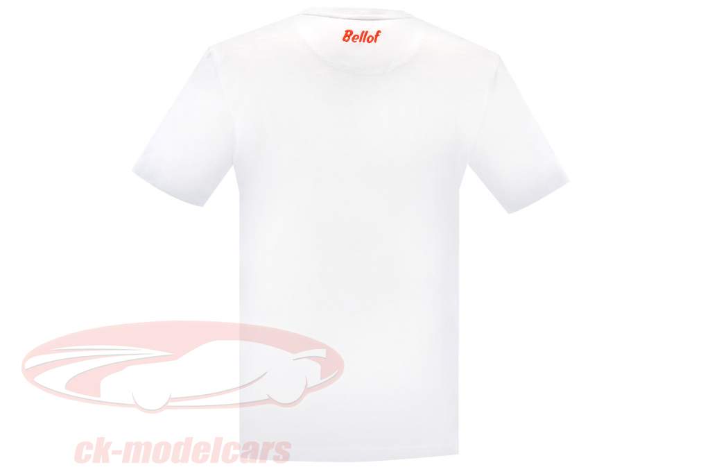Stefan Bellof T-Shirt regazo registro 6.11,13 min con frontprint blanco