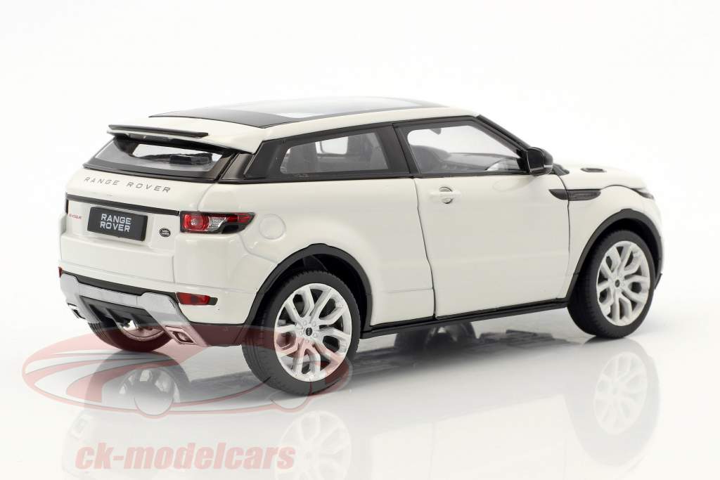 Range Rover Evoque ano de construção 2011 branco 1:24 Welly
