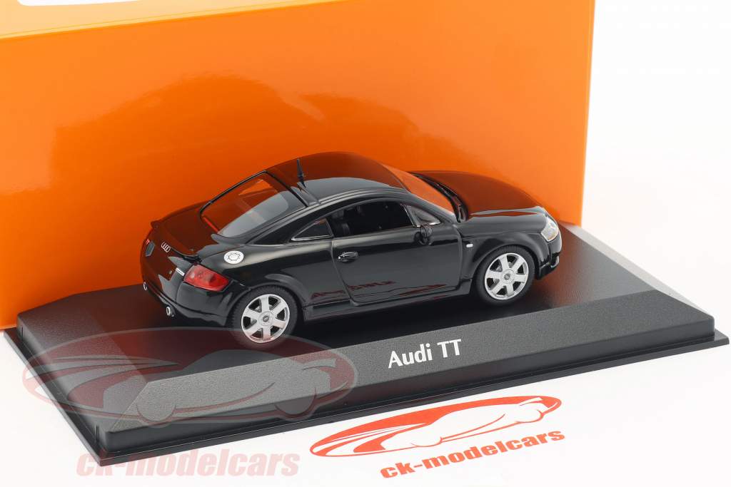 Audi TT クーペ 築 1998 黒 1:43 Minichamps