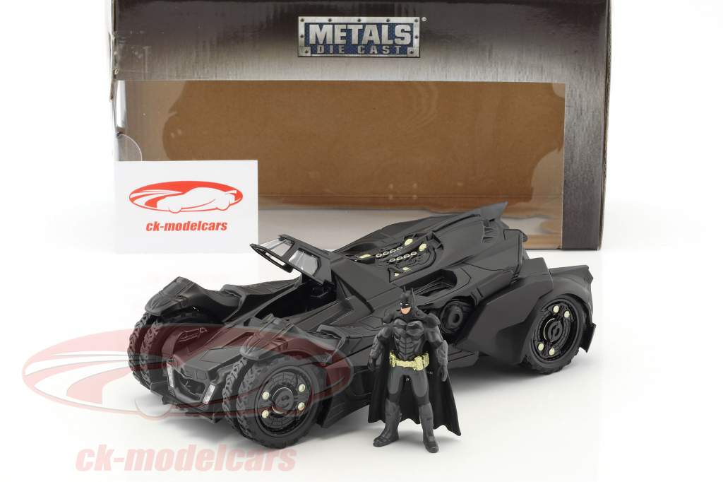 Batmobile Arkham Knight (2015) mit Figur Batman schwarz 1:24 Jada Toys 