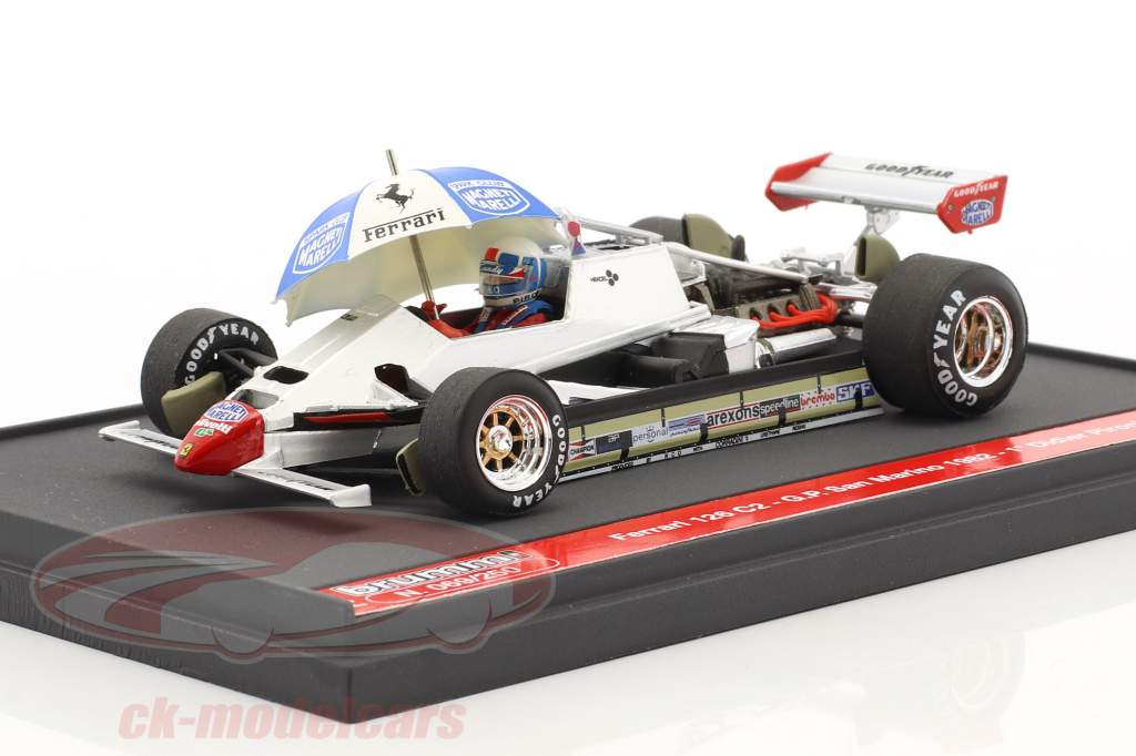 Figurine Pilote F1 Didier Pironi 1/43 - Collection F1 Legends - Réf. Ct45