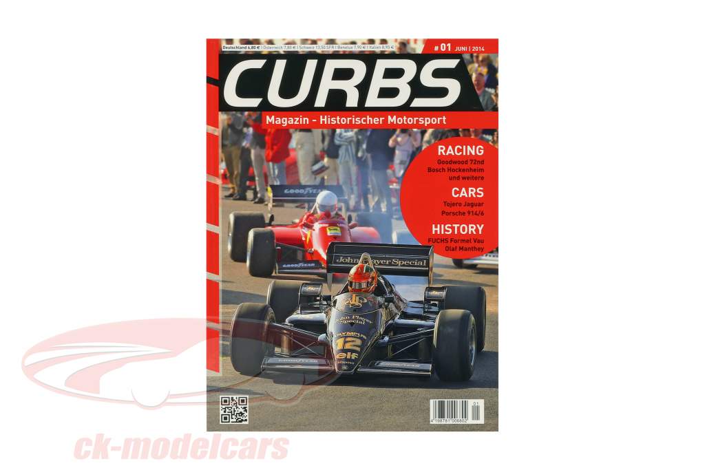 Curbs Magazin - Historischer Motorsport Ausgabe 01 / 2014