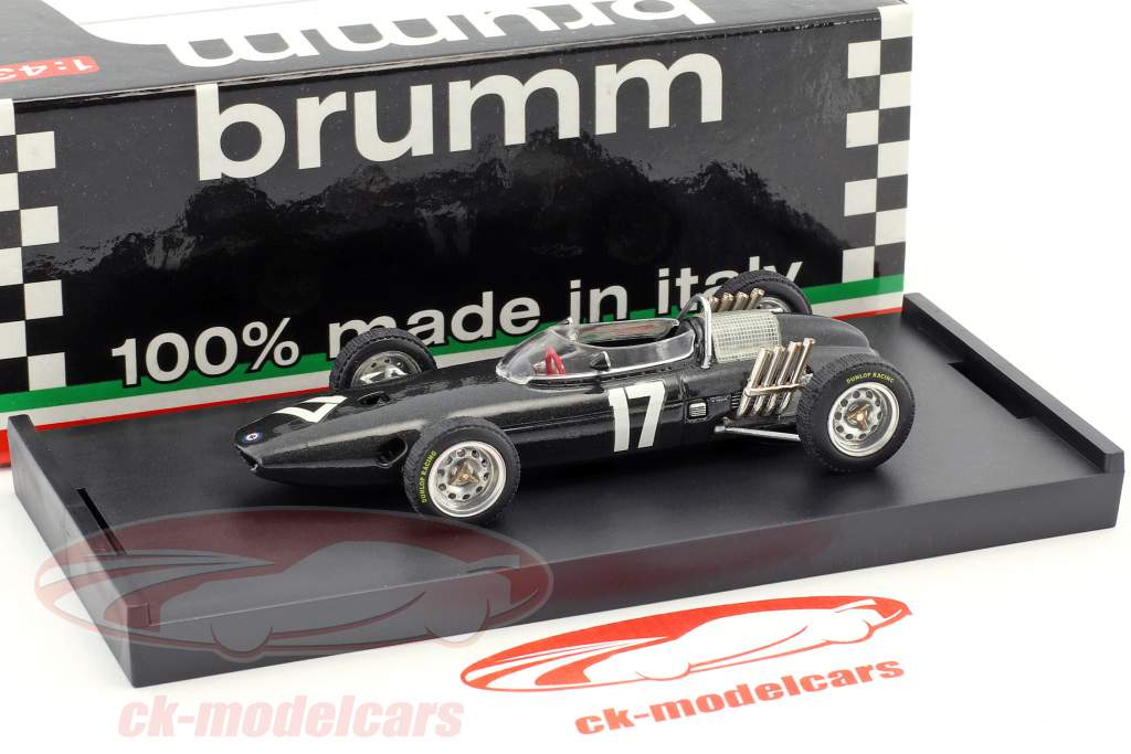 Graham Hill BRM P57 #17 gagnant Pays-Bas GP champion du monde formule 1 1962 1:43 Brumm