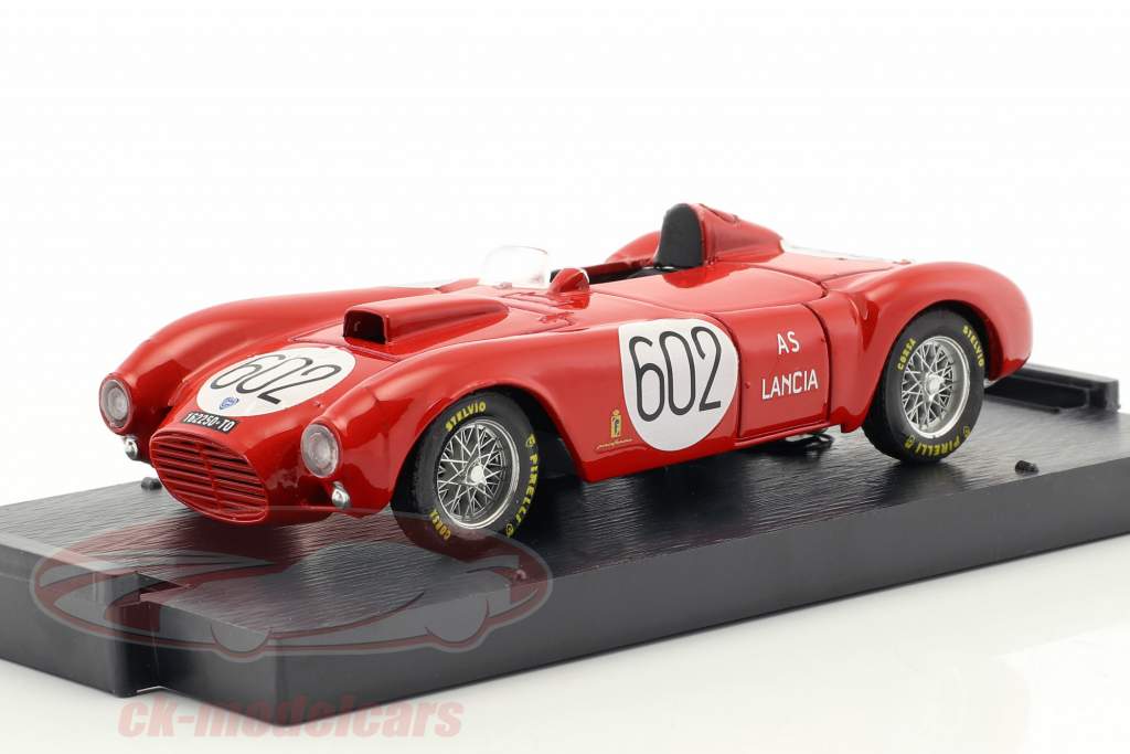 Lancia D24 #602 vincitore Mille Miglia 1954 Alberto Ascari 1:43 Brumm