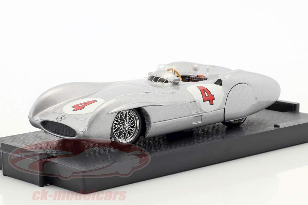 Karl Kling Mercedes W196C #4 prova Avus formula 1 1954 1:43 Brumm