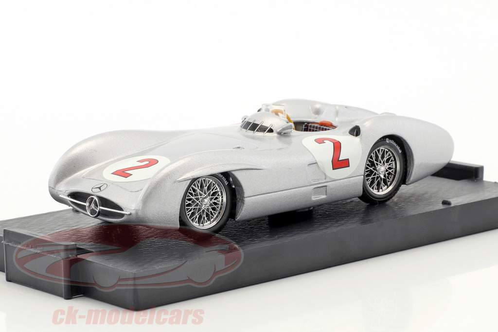 Karl Kling Mercedes W196C #2 britannico GP formula 1 1954 1:43 Brumm