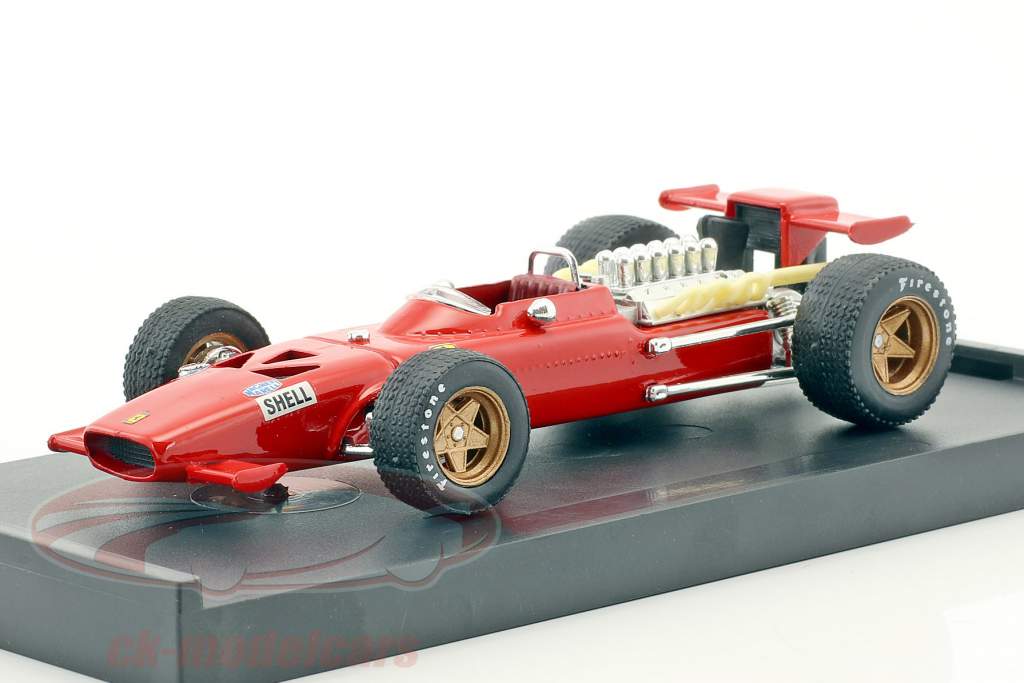 Chris Amon Ferrari 312 F1 test Modena formula 1 1969 1:43 Brumm
