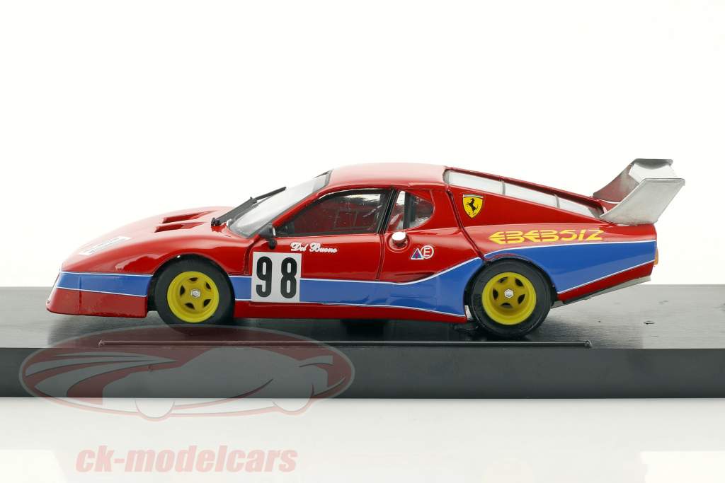 Ferrari 512 BB LM #98 8th 1000km Monza 1982 Del Buono, Govoni 1:43 Brumm