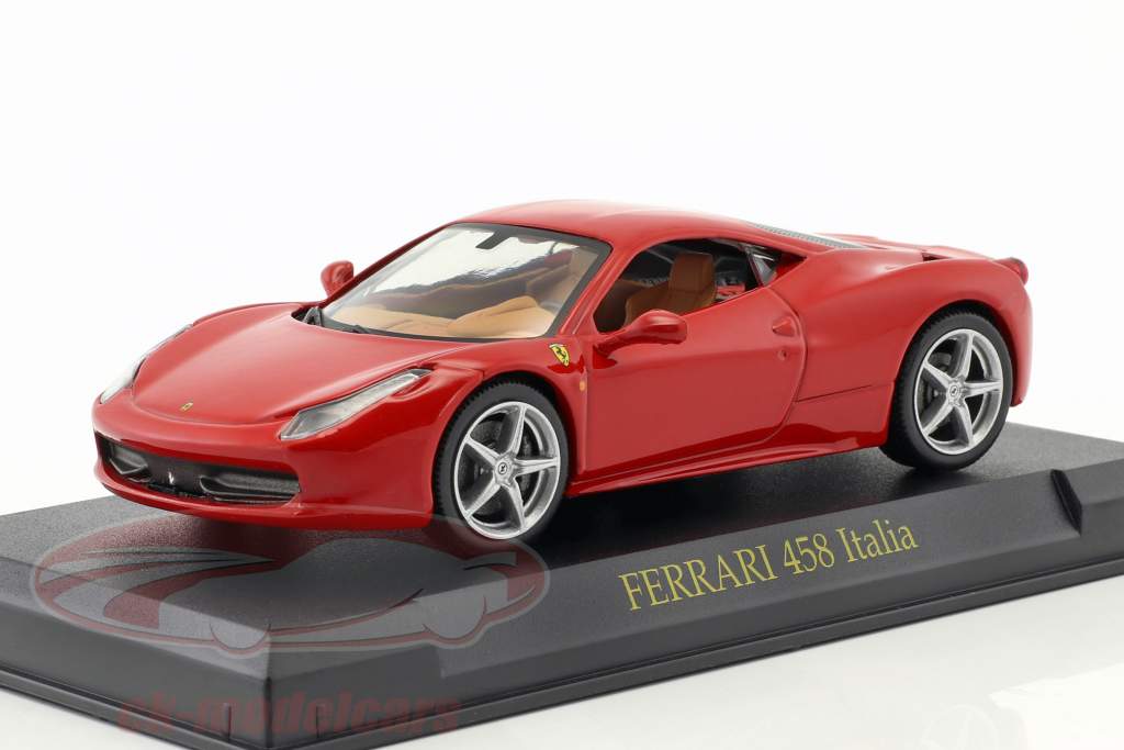Ferrari 458 Italia rojo 1:43 Altaya