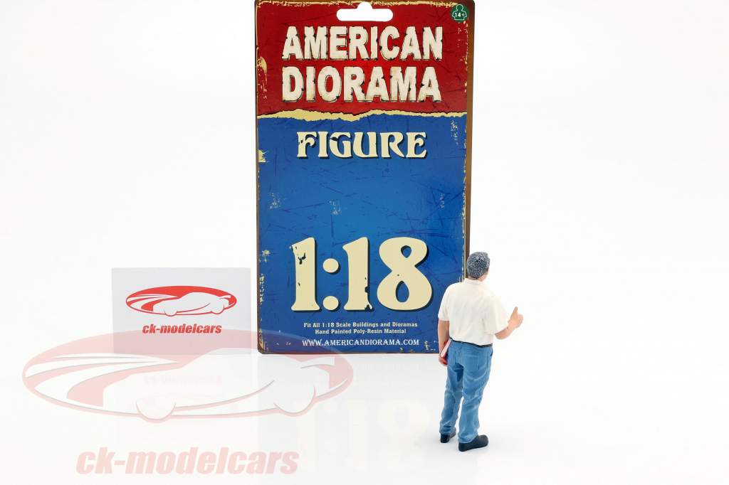meccanico direttore Tim cifra 1:18 American Diorama
