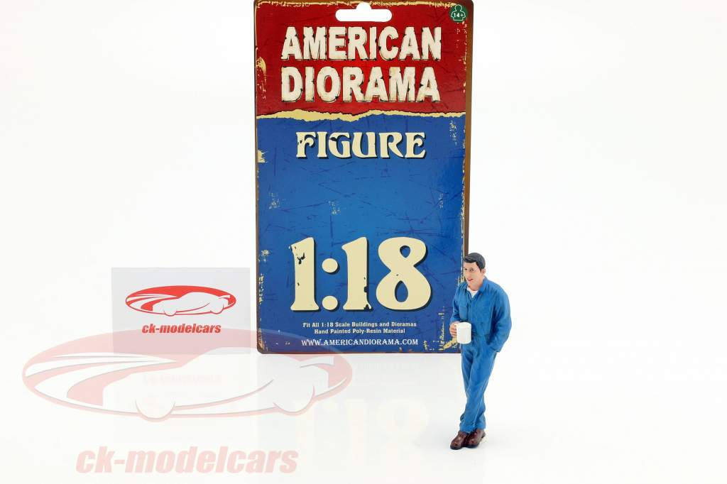 メカニック Larry フィギュア 1:18 American Diorama