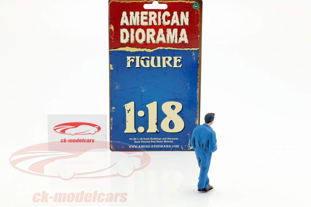 monteur Larry figuur 1:18 American Diorama