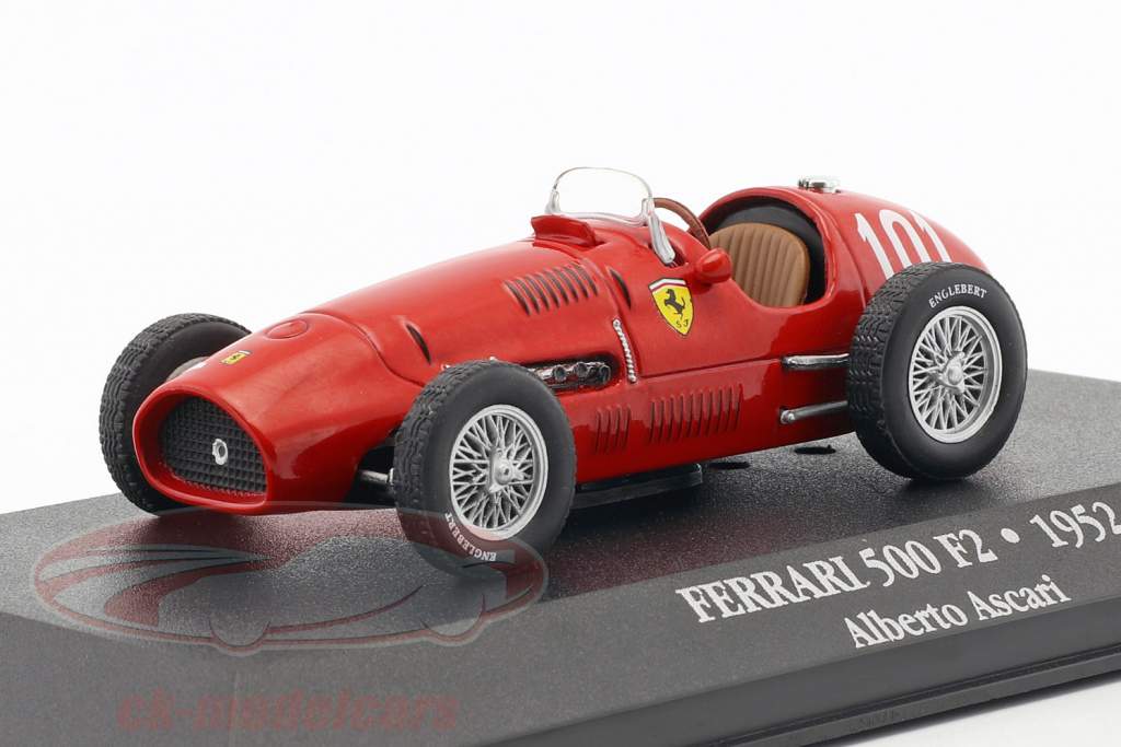 Alberto Ascari Ferrari 500 F2 #101 Weltmeister Formel 1 1952 1:43 Atlas