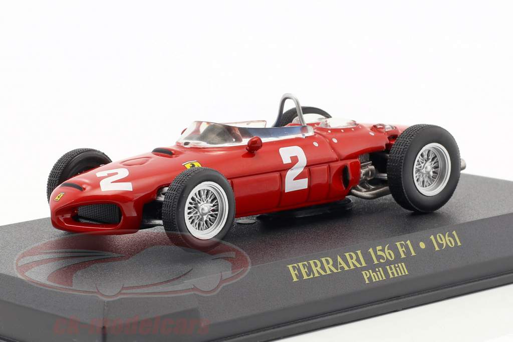 Phil Hill Ferrari 156 #2 campione del mondo formula 1 1961 1:43 Altaya