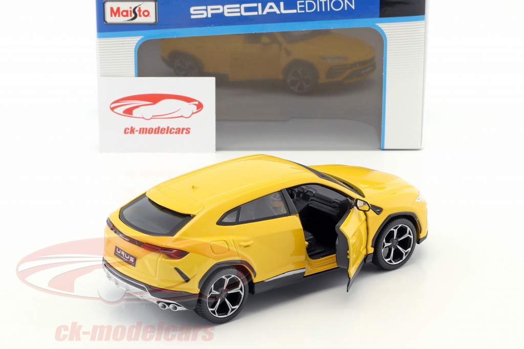 Lamborghini Urus yellow 1:24 Maisto