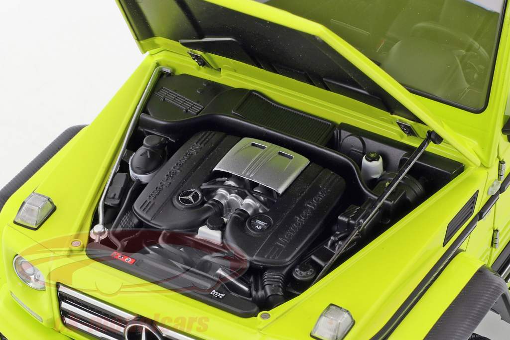 Mercedes-Benz G-Klasse G500 4x4² Opførselsår 2016 gul 1:18 AUTOart