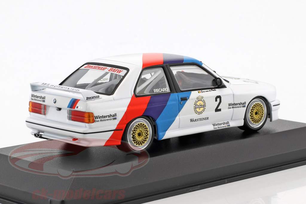 BMW M3 (E30) #2 DTM Campione 1987 Eric van de Poele 1:43 Minichamps