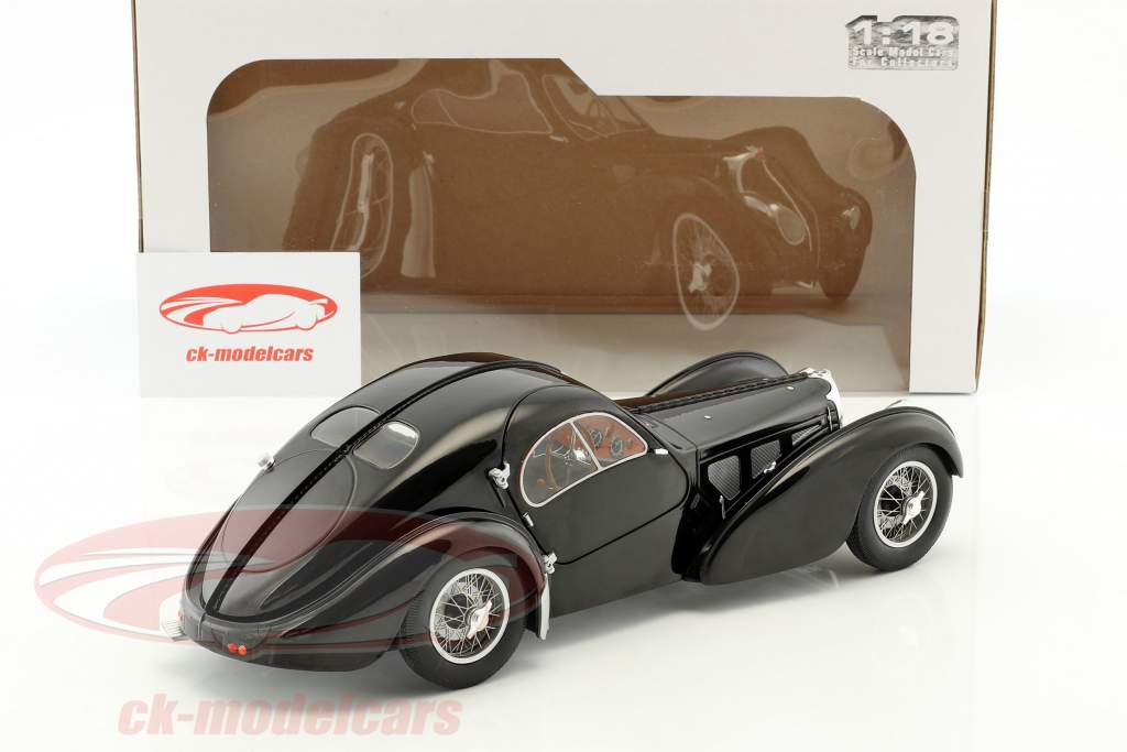 Bugatti Type 57 SC Atlantic Anno di costruzione 1938 nero 1:18 Solido