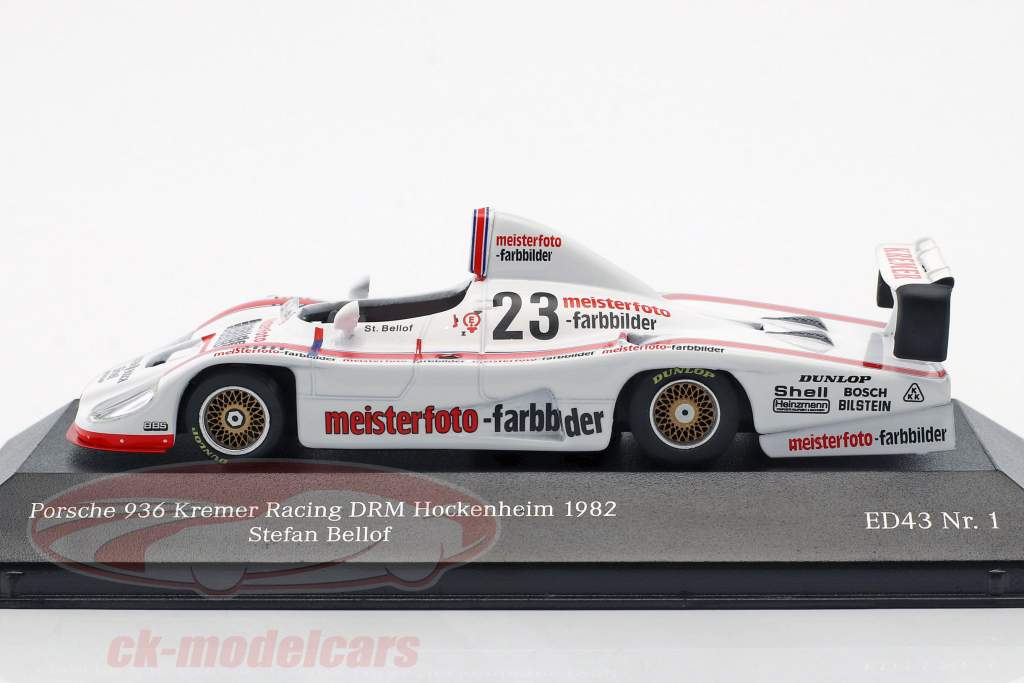 Porsche 936 #23 DRM Hockenheim 1982 Stefan Bellof 1:43 CMR