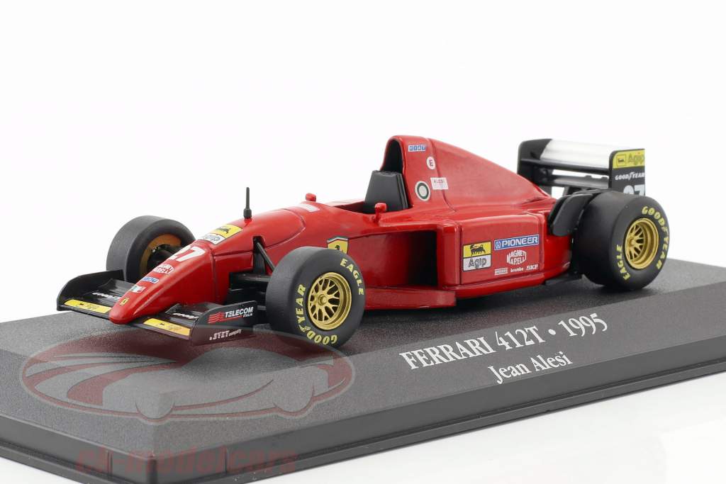 Jean Alesi Ferrari 412 T2 #27 Formel 1 1995 1:43 Atlas