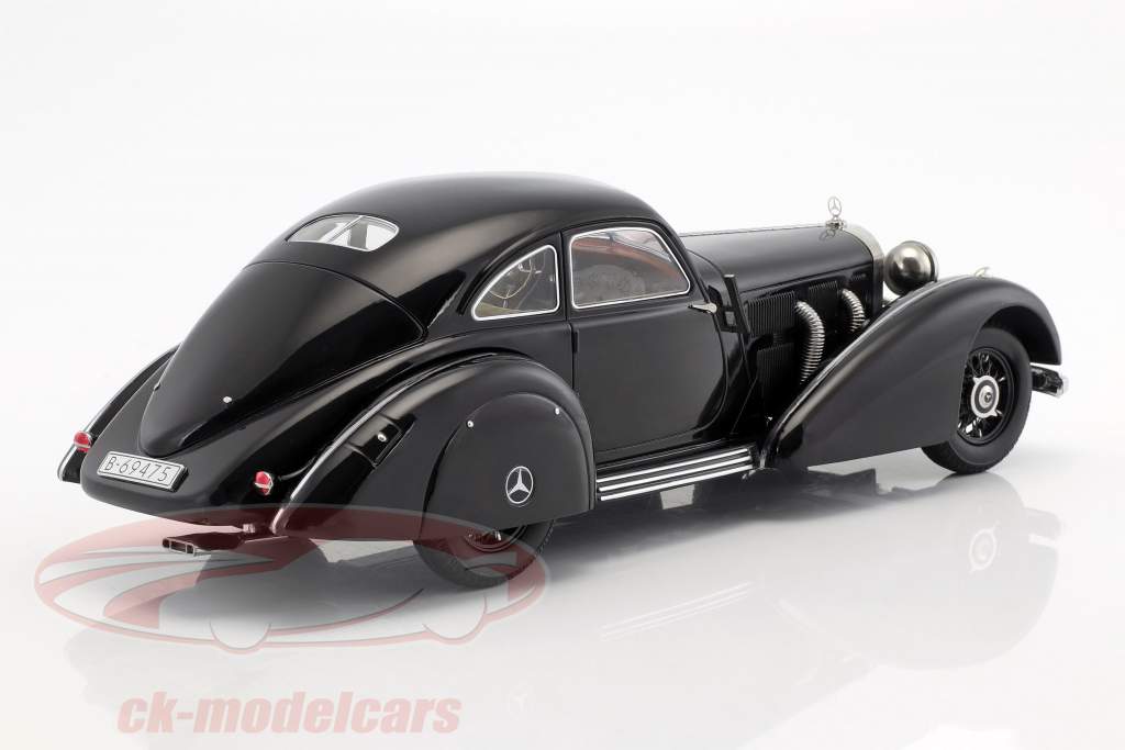 KK-Scale 1:18 Mercedes-Benz 540K Freeway courier Year 1938 black 