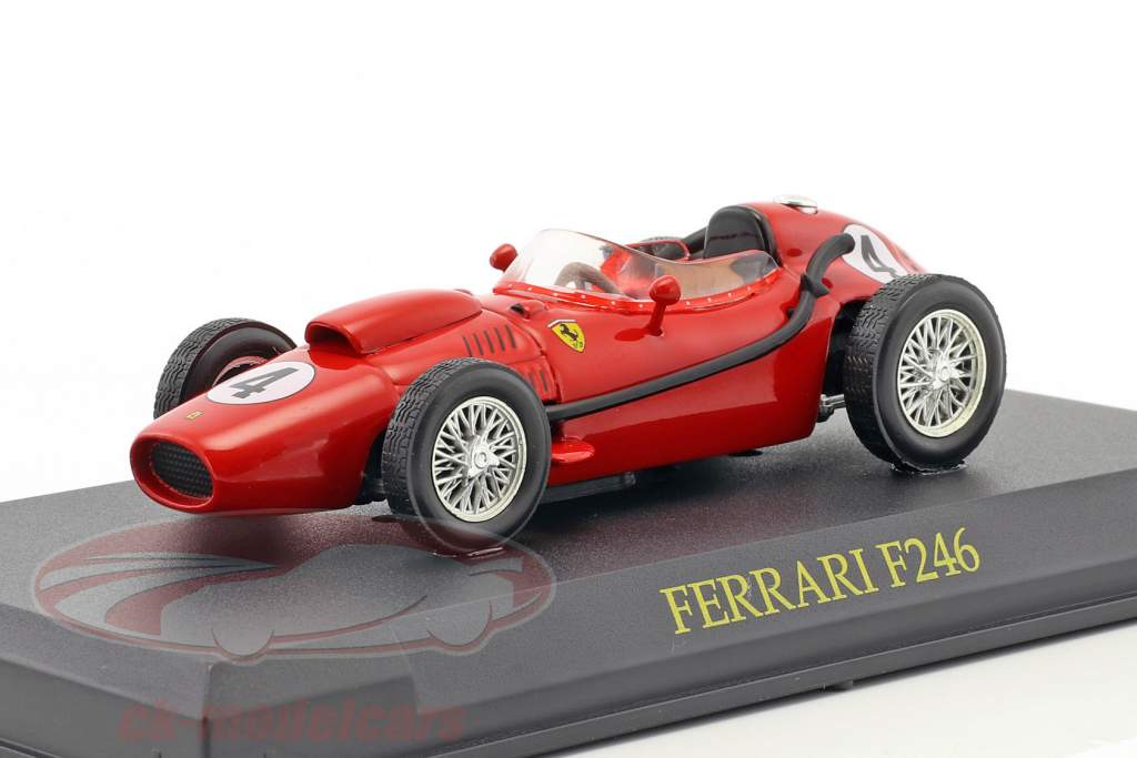 Mike Hawthorne Ferrari F246 #4 campione del mondo formula 1 1958 1:43 Altaya