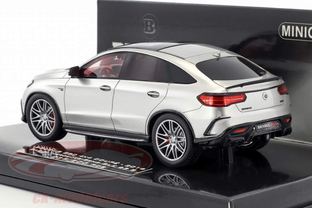 Brabus 850 4x4 Coupe Based On Mercedes Benz Amg Gle 63 S Year 2016 Silver 143 Minichamps