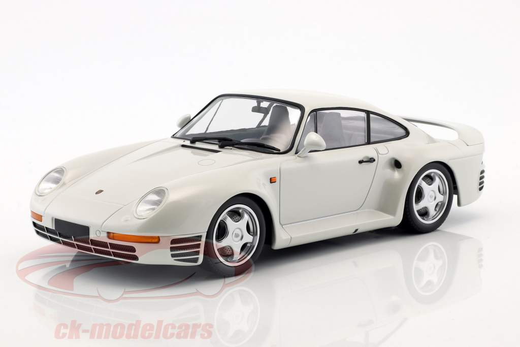 Porsche 959 Baujahr 1987 weiß metallic 1:18 Minichamps